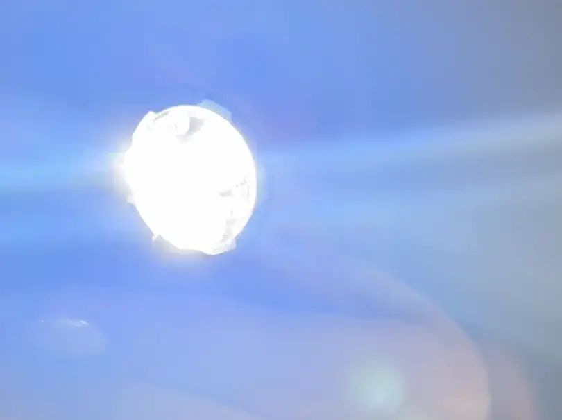 TacticalBox Flashlight — beam in darkness 5